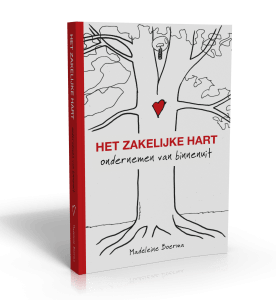 3D cover paperback Het zakelijke hart